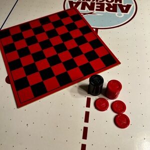 Early 1970’s Vintage Stackable Checkers Hasbro